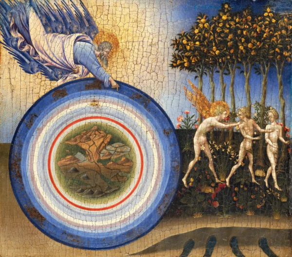 Giovanni di Paolo - The Creation of the World and the Expulsion from Paradise 1445