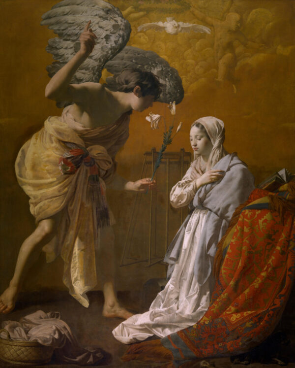 The Annunciation by Hendrick ter Brugghen 1629