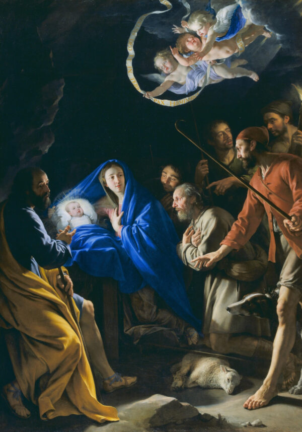 Philippe de Champaigne - The Adoration of the Shepherds c1645