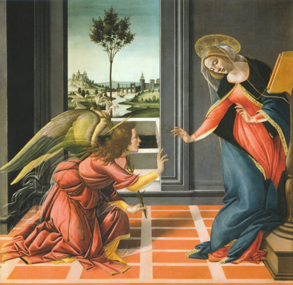 Sandro_Botticelli - The Annunciation