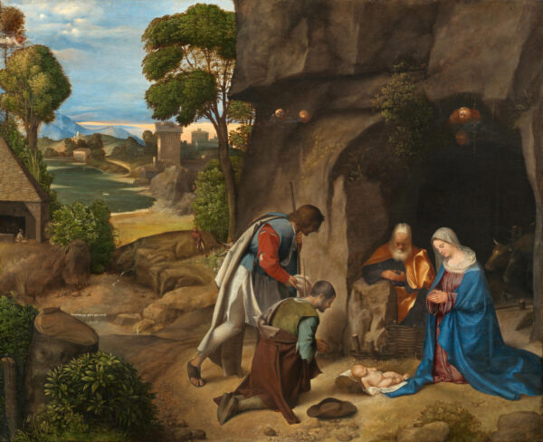 The Adoration Of The Shepherds by Giorgione 1505-10