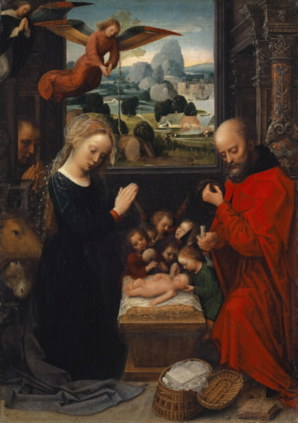 The Nativity by Adriaen Isenbrandt c1520