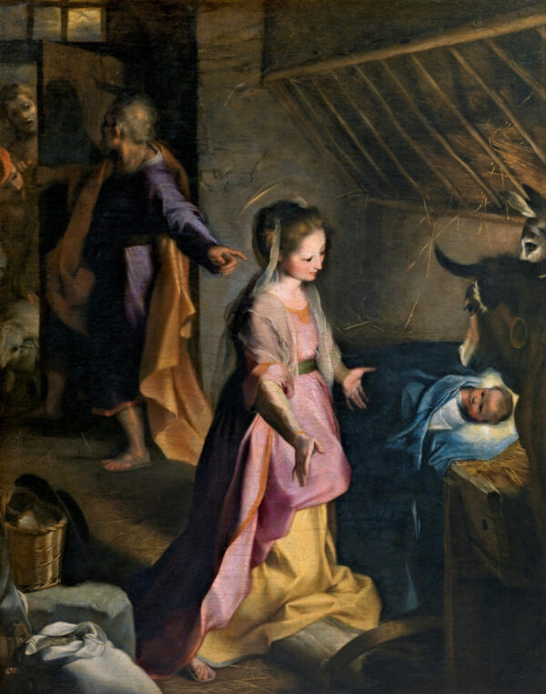 The Nativity by Federico Barocci 1597