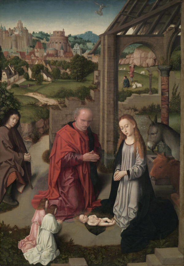 The Nativity by Gerard David c1485-90
