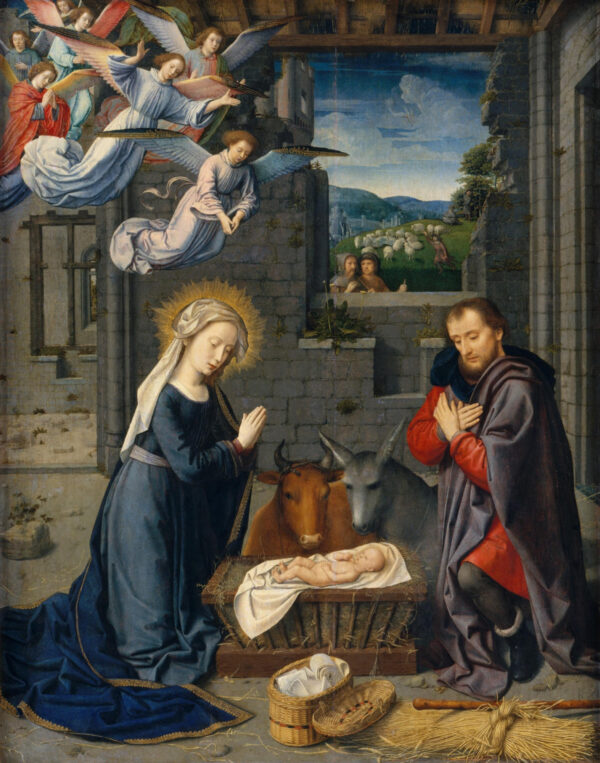 The Nativity by Gerard David c1510-15