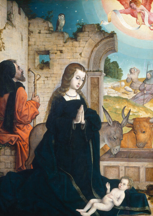 The Nativity by Juan de Flandes c1508-19