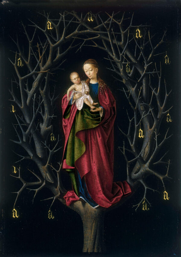 The Virgin Of The Dry Tree by Petrus Christus 1465
