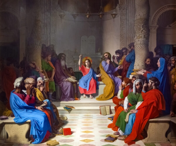Jesus Among The Doctors by Jean Auguste Dominique Ingres 1804